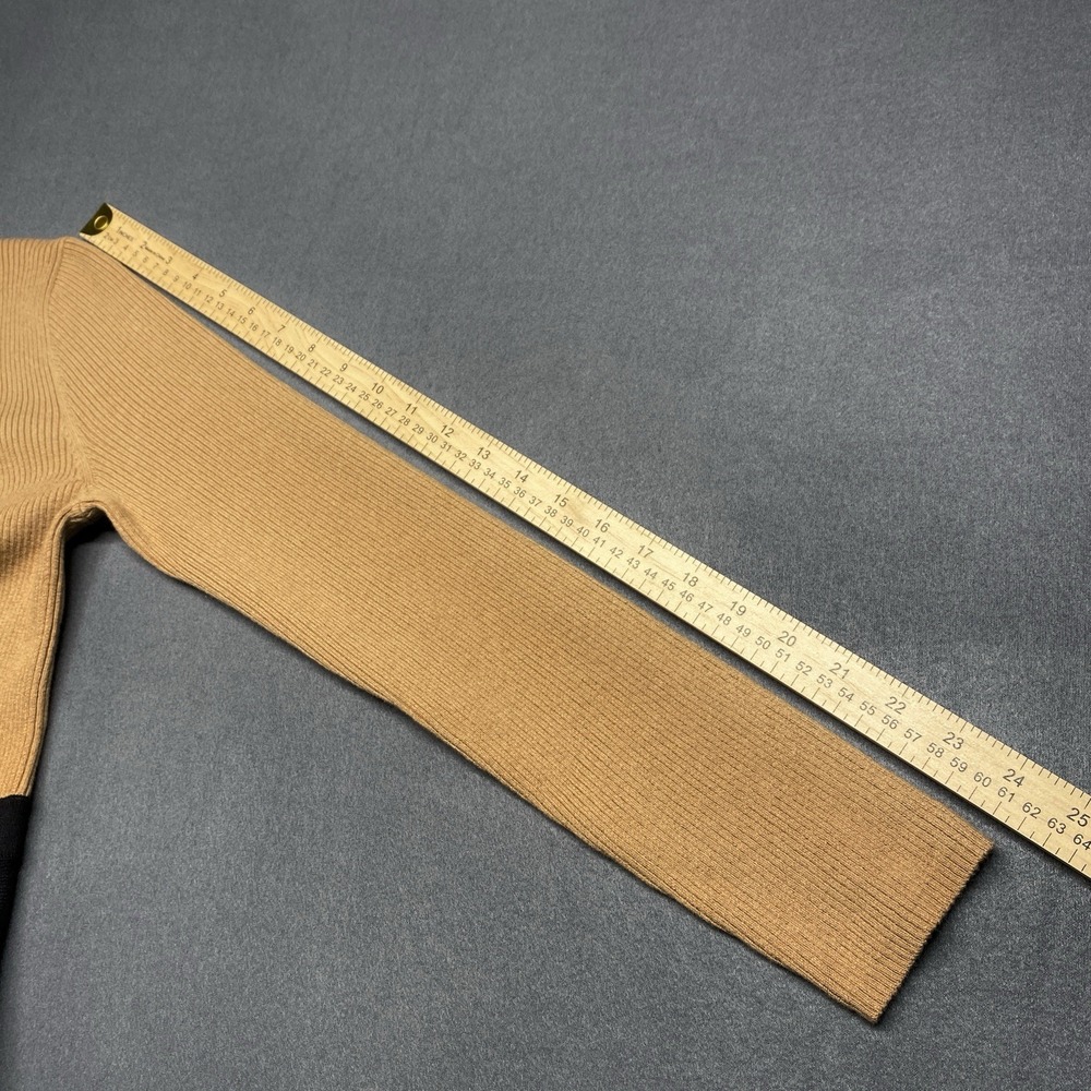Boden Tan and Black Long Sleeve Dress - Picture 6 of 10